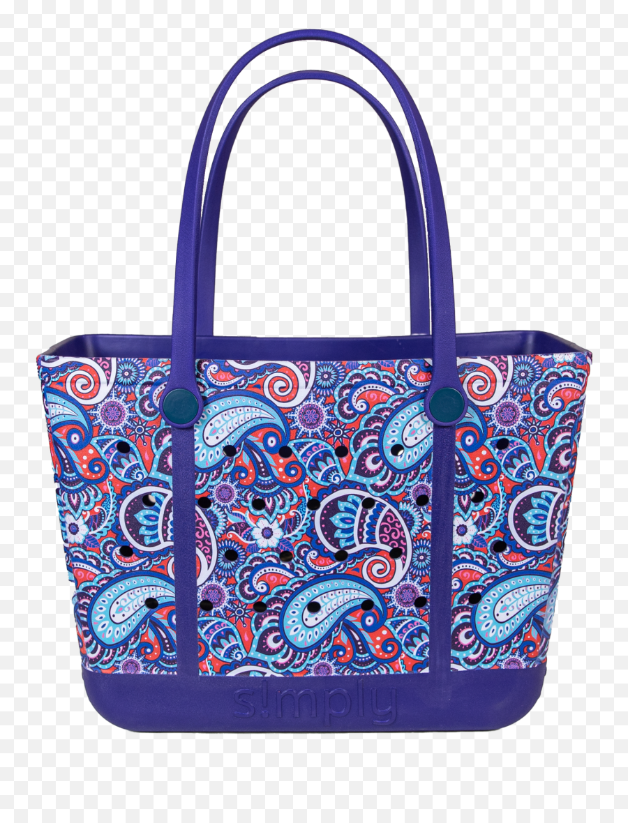 Simply Southern Large Waterproof Tote - Handbag Emoji,Emoji Tote Bag