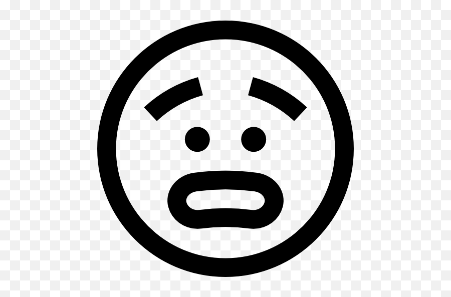 Surprised Emoticons Emoji Feelings Smileys Icon - Empty Shopping Cart Icon,Shocked Emoji