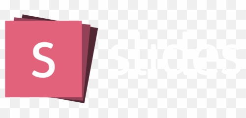 About Us Press - Pink Google Slides Logo Emoji