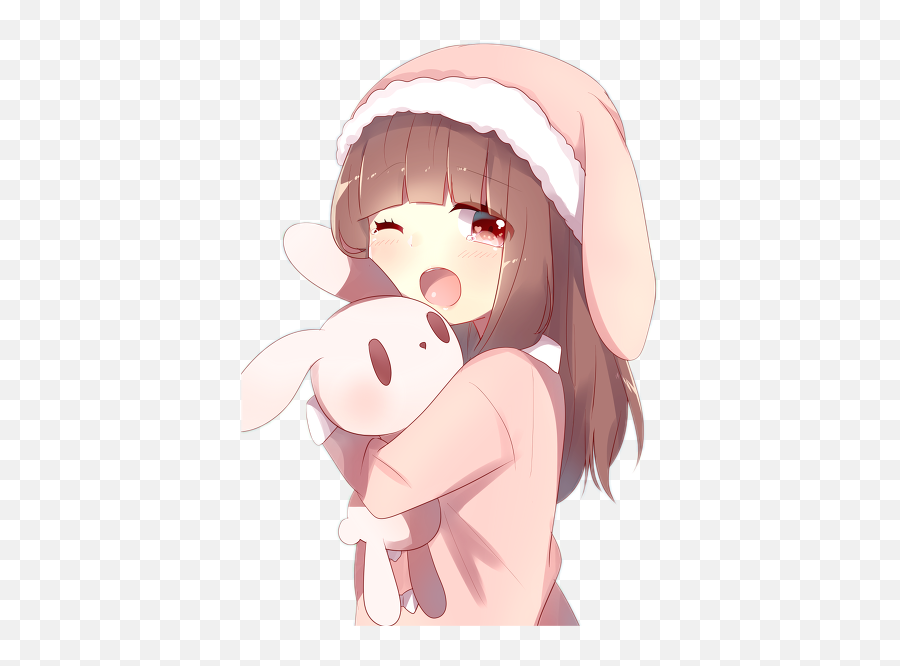 Bunnygirl Cute Kawaii Anime Girl Bunny - Cute Kawaii Anime Girl Emoji,Bunny Girl Emoji