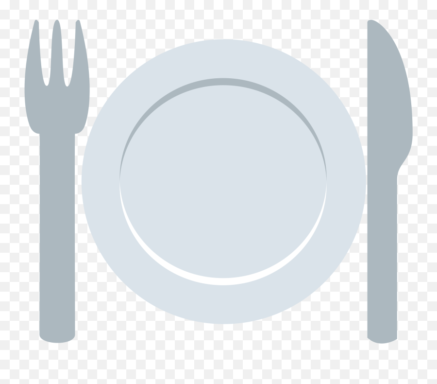 Plate Emoji Png Picture - Circle,Spoon Emoji