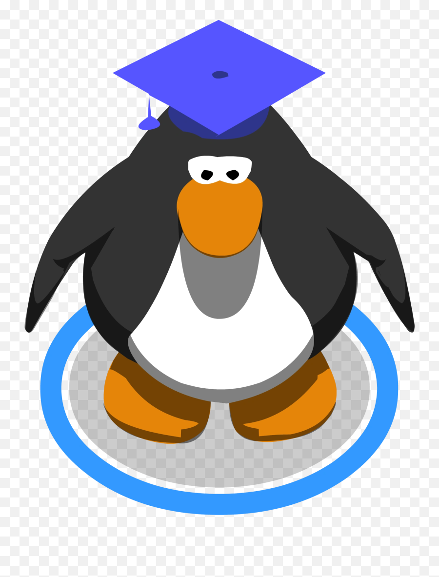 Graduation Cap - Club Penguin Penguin Model Emoji,Graduation Emojis