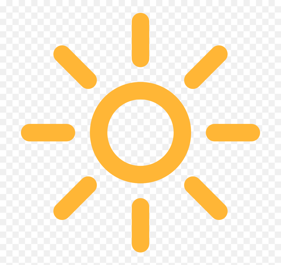 Fxemoji U1f506 - Transparent Background Weather Icon Png,Emojiis