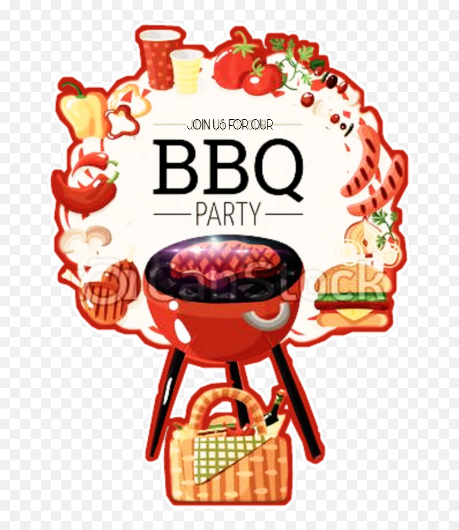 Bbq Freetoedit Sticker - Get Together Bbq Emoji,Bbq Emoji