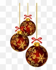 Christmas Ornament Clip Art - Balls Png Transparent Emoji
