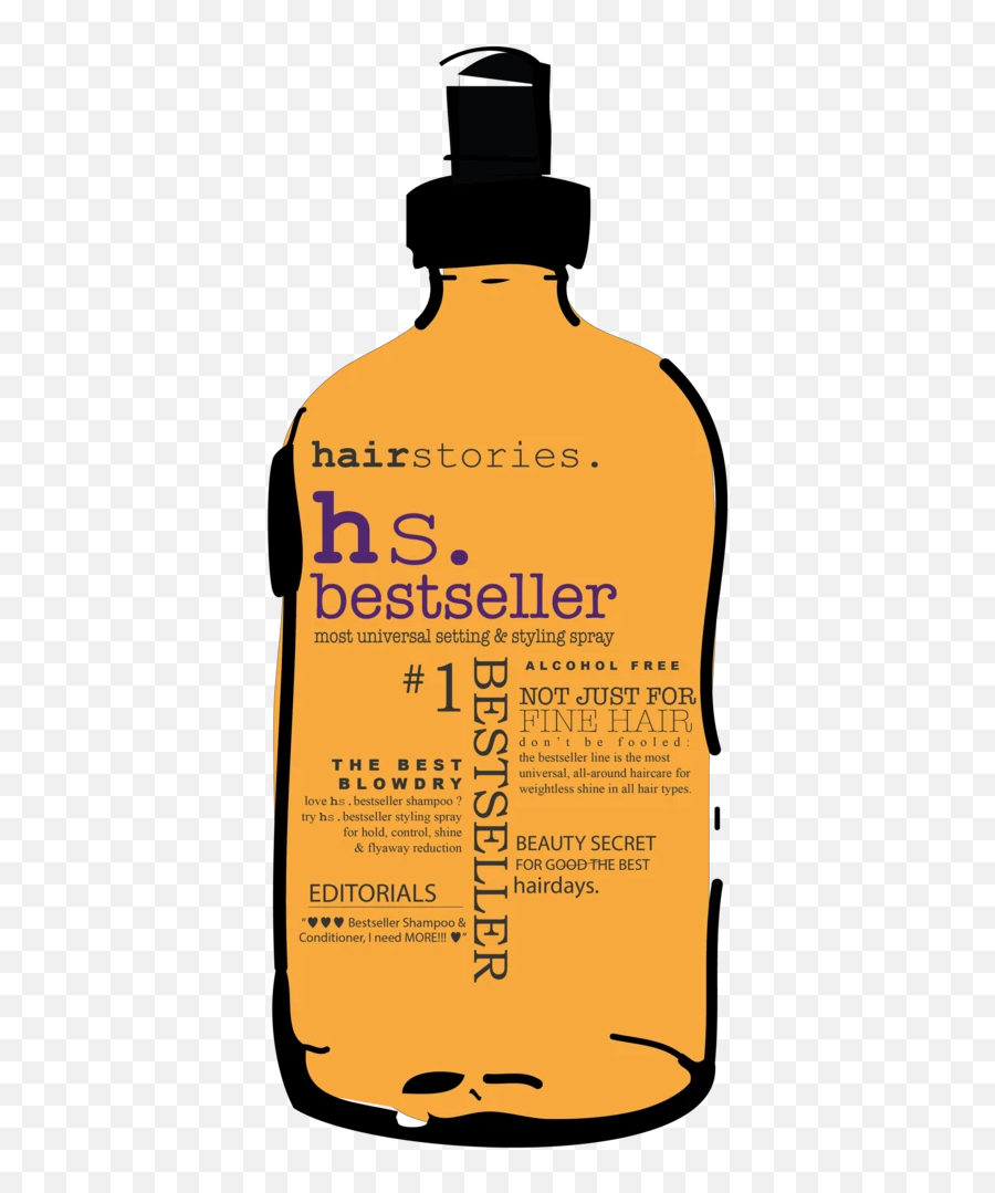 Bestseller Styling Spray - Glass Bottle Emoji,Alcohol Emoji