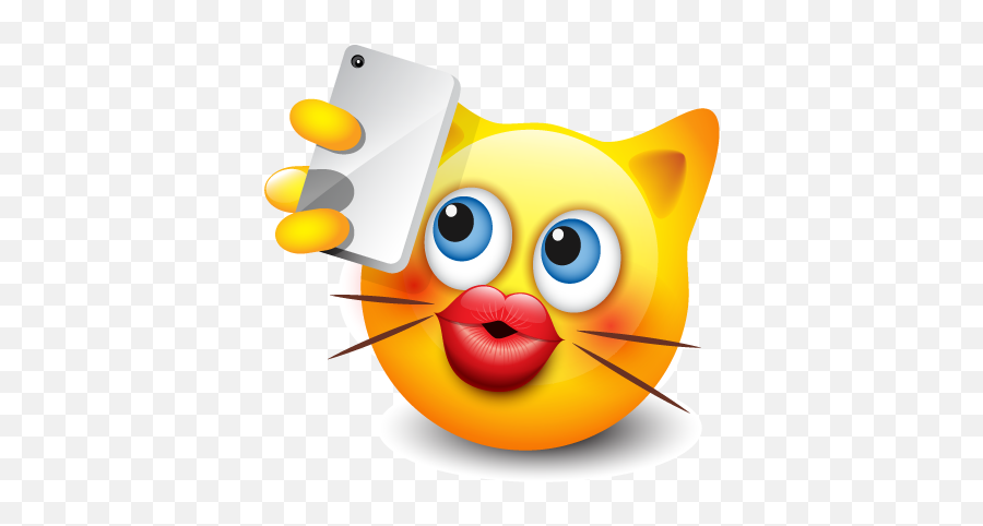 Cat Emotion Cute Sticker By Lam Vu - Duck Face Smiley Emoji,Cat Emoticons