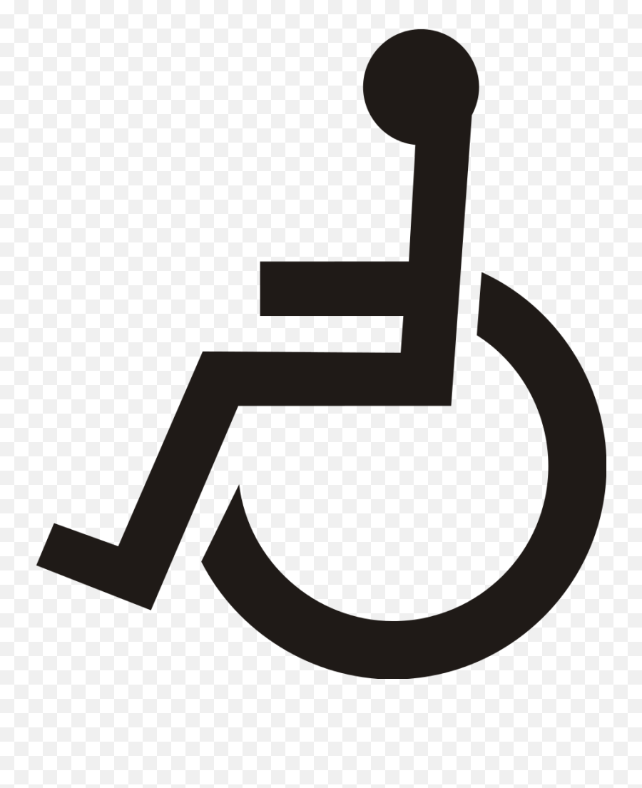 Handicap Svg Clipart - Does The Yellow Handicap Sign Mean Emoji,Handicap Emoji