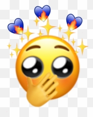 emoji omgiloveyou - Clip Art