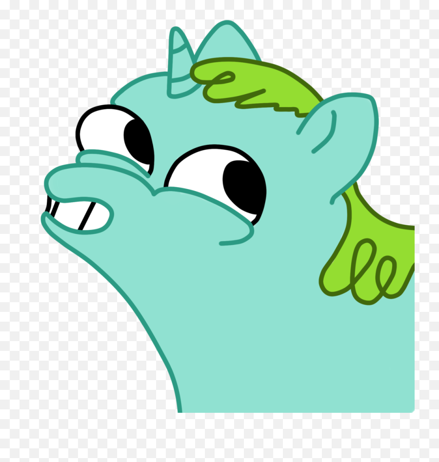Xchan Background Pony Derp Fsjal - Clip Art Emoji,Whoa Emoji
