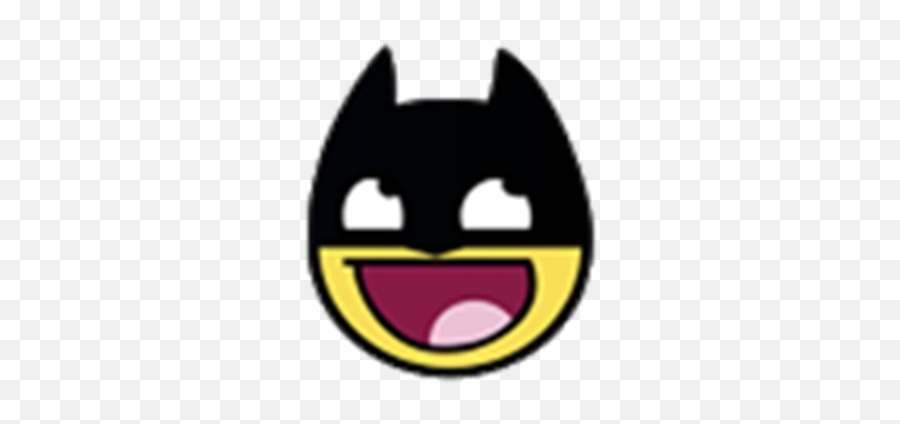 Batman Epic Face - Awesome Smiley Emoji,Batman Emoticon Text