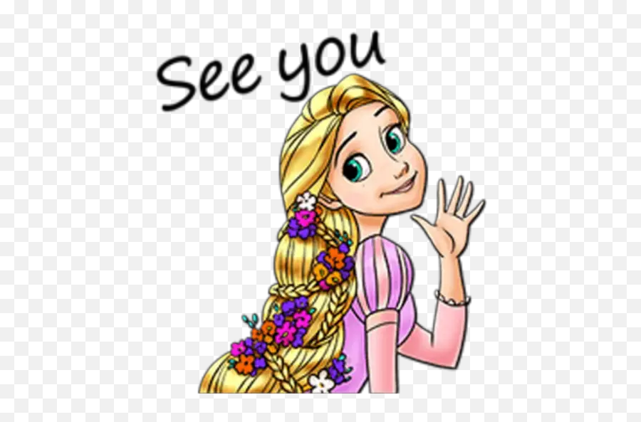 Tangled Stickers For Whatsapp - Tangle Stickers Emoji,Tangled Emoji