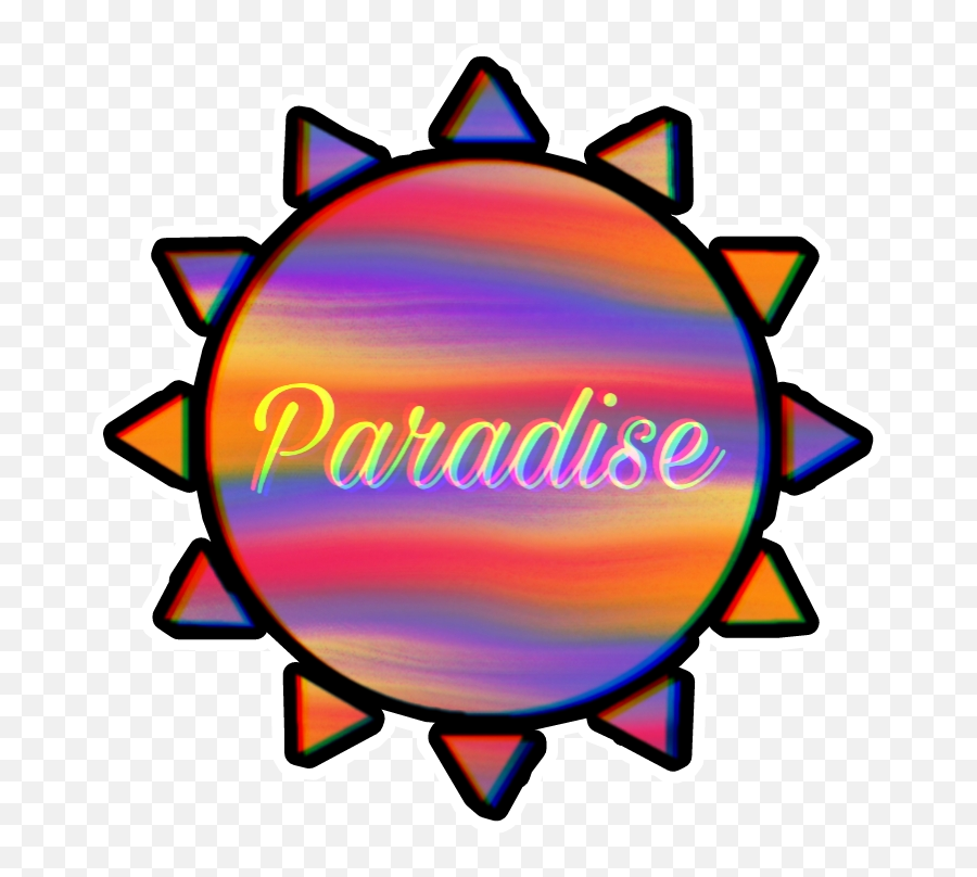Paradise Paraiso Paraíso Sun Sol - Face Smiling Sun Emoji,Sol Emoji
