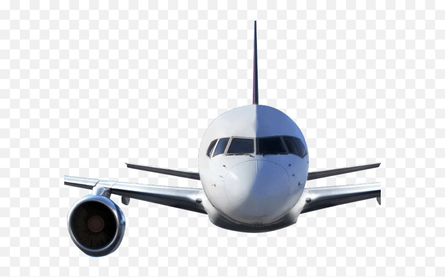 Plane Clipart Front - Aeroplane Front View Png Emoji,Plane Emoji Transparent