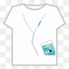 Ipod 6g Blue Headphones - Roblox T Shirt Kakashi Emoji