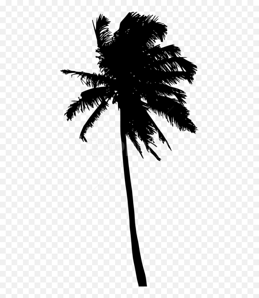 Free Png Palm Tree Silhouette Png - Palm Tree Silhouette Portable Network Graphics Emoji,Palm Tree Emoji