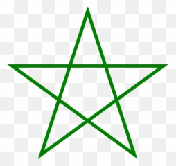 Pentagram - Circle With Star Emoji,Pentagram Emoji