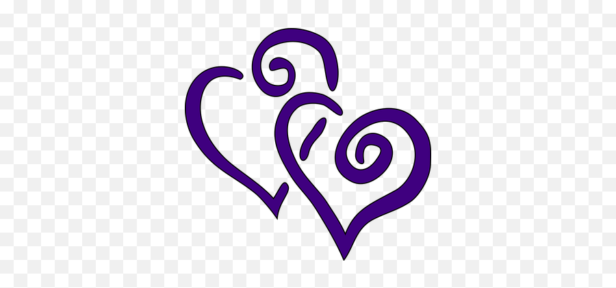 80 Free Heart Swirls U0026 Swirl Illustrations - Pixabay Hearts Clip Art Emoji,Purple Emoji Heart