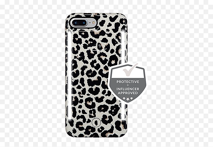 Iphone 6 Plus Light Up Case - Lumee Case Glitter Leopard Emoji,Emoji Phone Cases Iphone 6