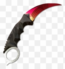 Knife Clipart Csgo Knife Picture - Karambit Png Emoji,Knife Emoji
