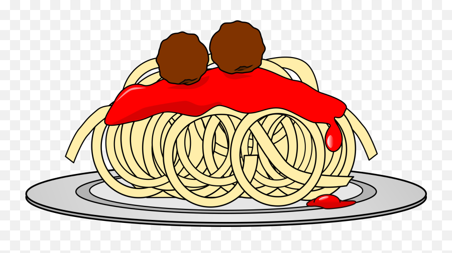 Clipart Food Spaghetti Clipart Food Spaghetti Transparent - Spaghetti And Meatballs Clipart Emoji,Emoji Pasta