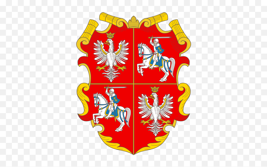 Herb Rzeczypospolitej Obojga Narodow - Poland Lithuania Coat Of Arms Emoji,Polish Flag Emoji