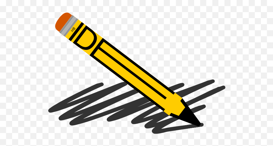 Pencil Scribbling - Clip Art Emoji,Sound Emoji