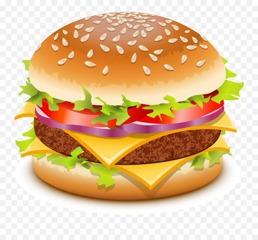 Burgers Clipart Free Download Clip Art - Clipart Hamburger Emoji,Cheeseburger Emoji