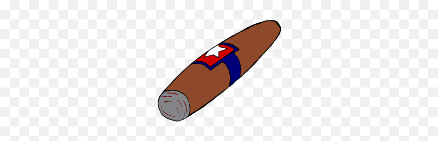 Cigar Illustration - Illustration Emoji,Cigar Smoking Emoji - free ...