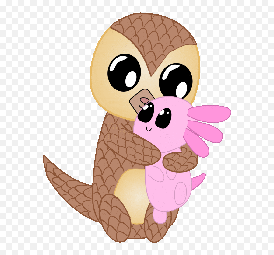 Java Is A Socially Conscious Pangolin - Long Tailed Pangolins Cute Animations Emoji,Skinny Dipping Emoji