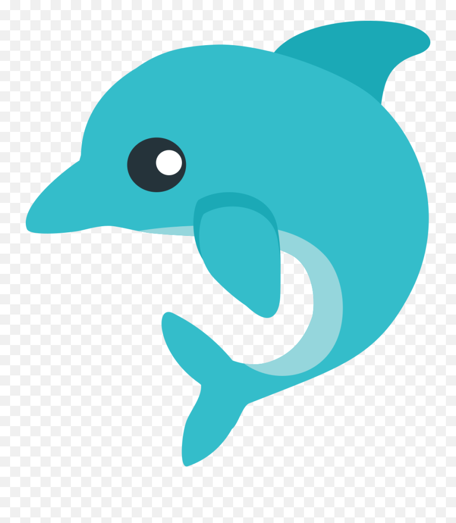 Emojione1 1f42c - Emoji Dolphin,Fish Emoji