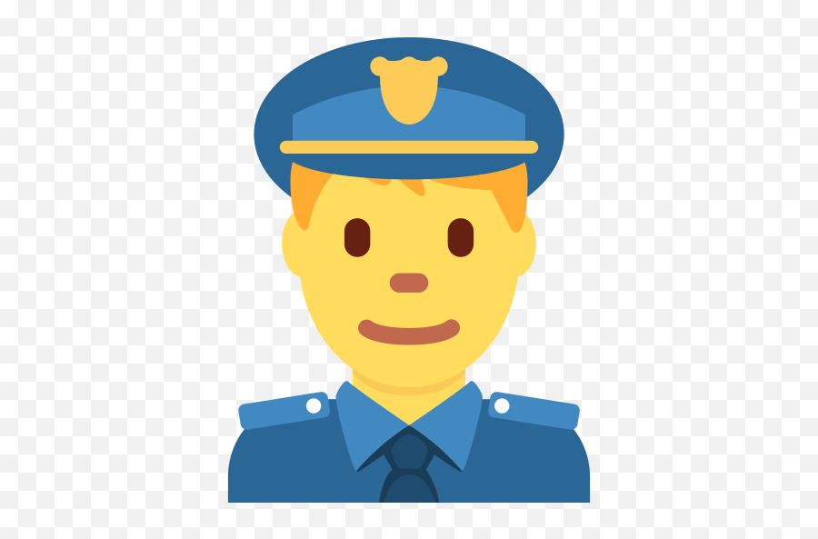Police Officer Emoji - Twitter Police Emoji,Cop Emoji