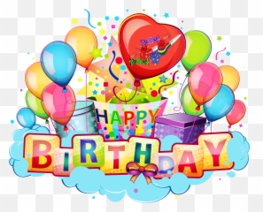 Happy Birthday - Transparent Happy Birthday Clipart Emoji,Happy Birthday Emoji Texts