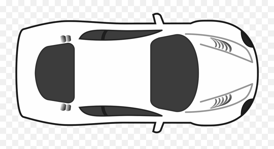 Blank Car Game Game Sprite Racing - Top View Car Clipart Emoji,Notebook Emoji Game