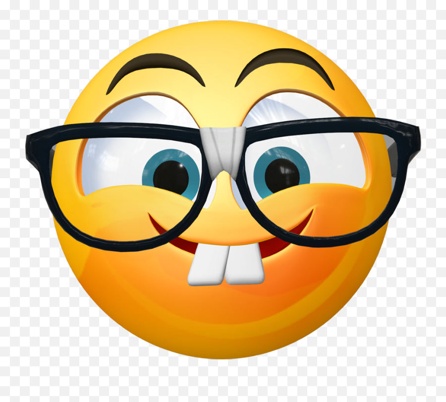 Ojiis - Smiley Emoji,Geek Emoticon