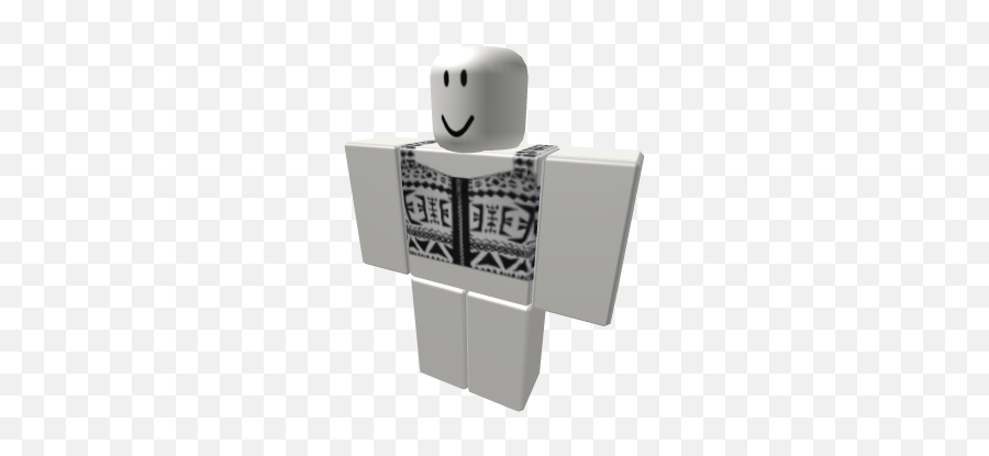 Oreo Aztec Crop Top - Roblox Shirt Emoji,Little Black Cross Emoji