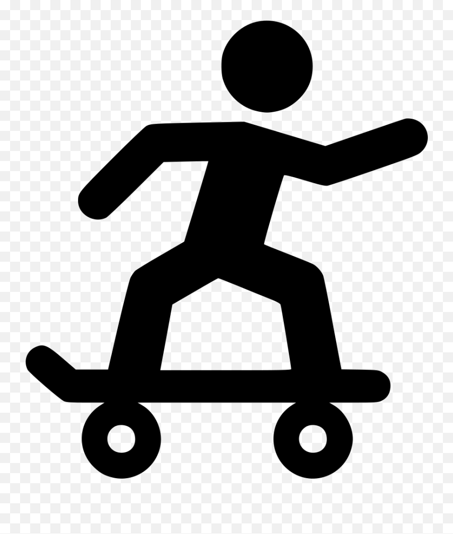 Skate Svg Transparent Free For Download - Skater Icon Png Emoji,Skateboard Emoji