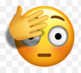 Akward Oop Andioop Vsco Tiktok Emoji Funny Weird Prank - Smiley,Crossed Eyed Emoji
