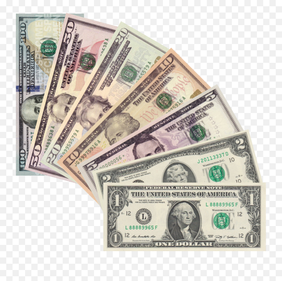 United States One - 1 Us Dollar Emoji,Dollar Bill Emoji