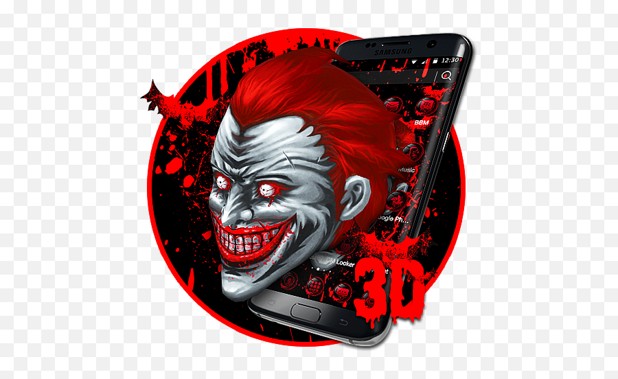 Download 3d Blood Evil Clown Theme For Android Myket - Horror Emoji,Clown Emoji Android