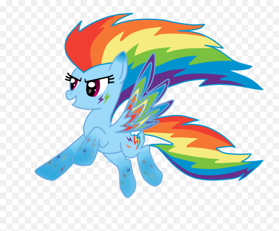 Kingdom Dbz Style Fight - Mlp Rainbow Dash Rainbow Power Crystal Emoji,Rotfl Emoji