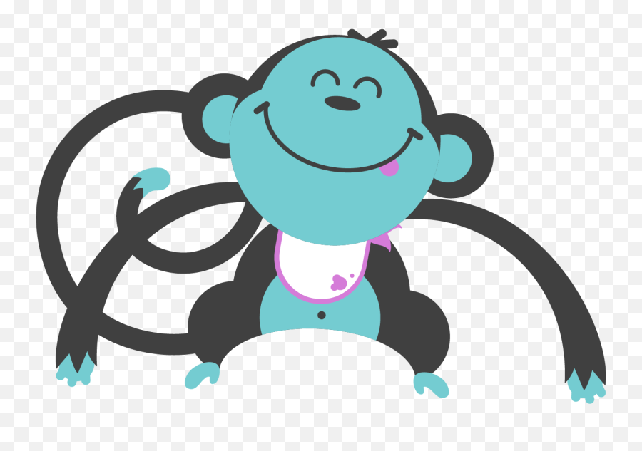 Hungry Little Monkey Clipart - Full Size Clipart 2130845 Clip Art Emoji,3 Monkey Emojis