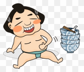 Sumo Wrestler Stickers by Majestech LLC - Cartoon Emoji