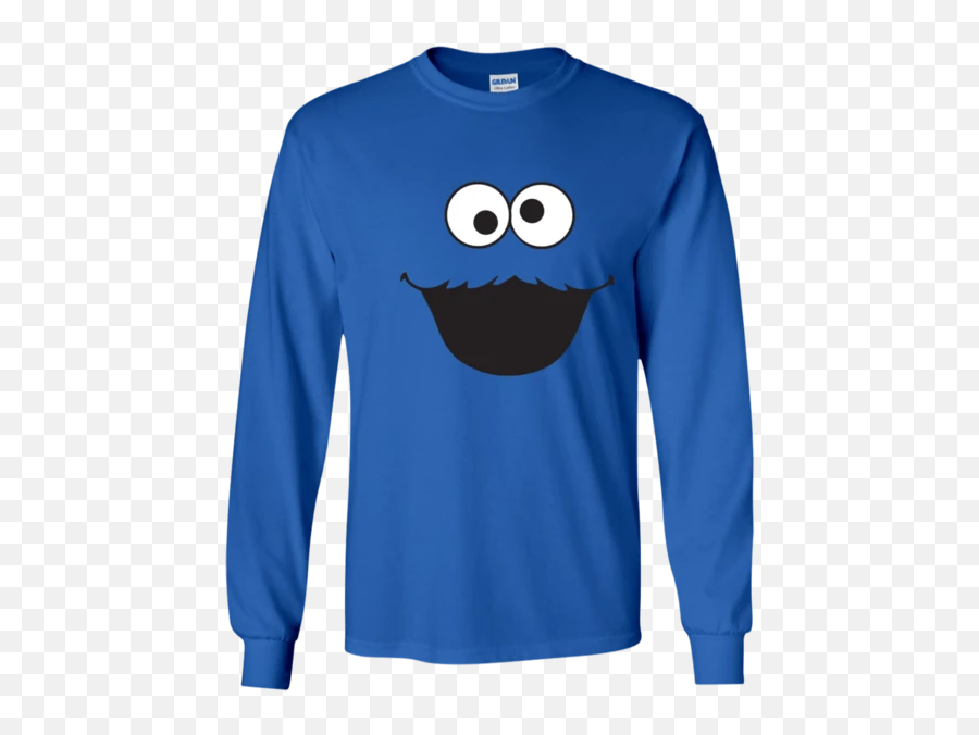 Sesame Street Cookie Monster Face T Emoji,Cookie Monster Emoticon