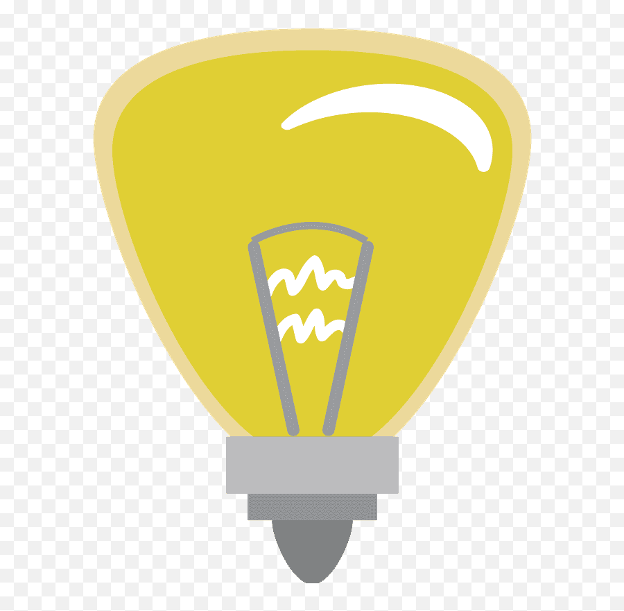 Light Bulb Emoji Clipart - Incandescent Light Bulb,Lightbulb Emoji