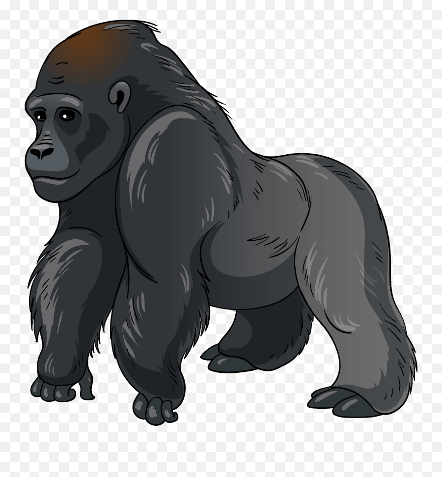 Gorilla Clipart - Ugly Emoji,Gorilla Emoji
