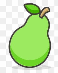 Pear Emoji Clipart - Imagenes De Peras Animadas,Pear Emoji