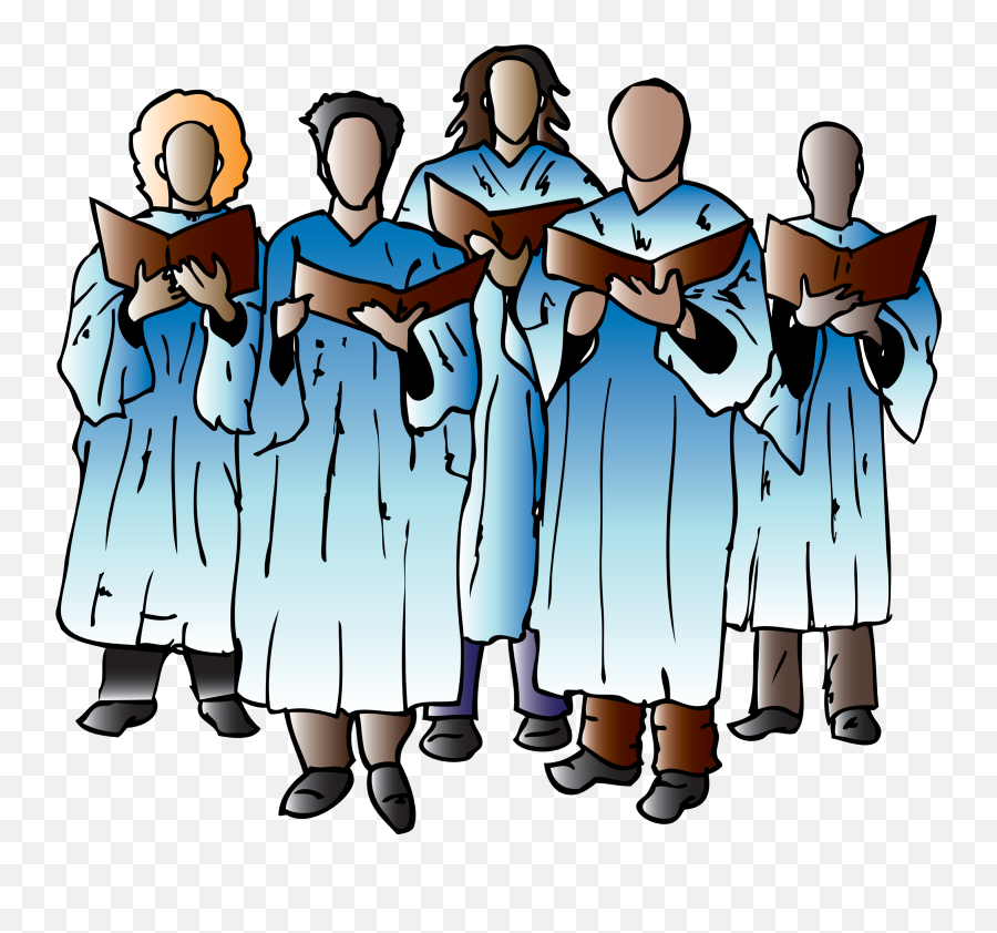 African American Choir Clipart Kid 3 - Church Choir Clipart Emoji,African Emoji
