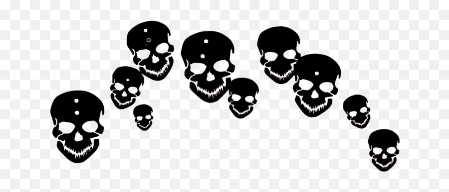 Skull Emoji Png - Skull Very Small Png,Skull And Crossbones Emoji