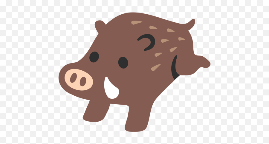 Boar Emoji - Cinghiale Emoji,Boar Emoji